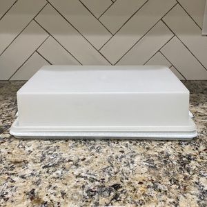 Tupperware Rectangular Cake taker